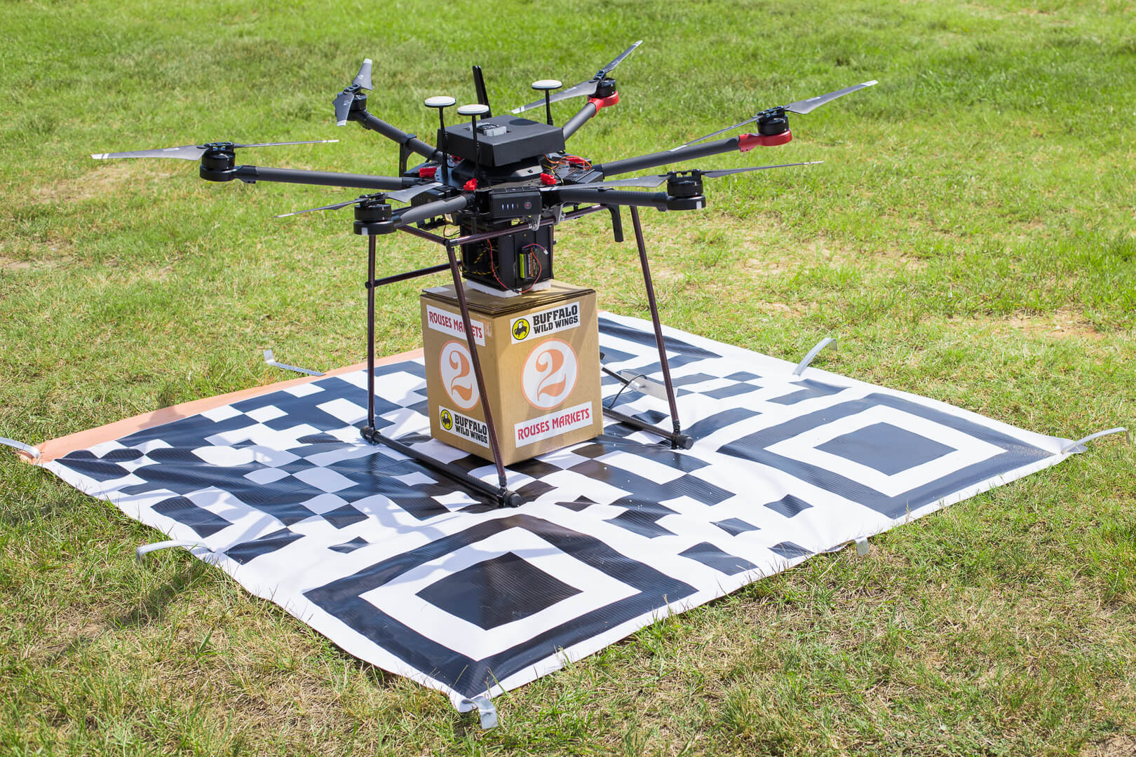 Deuce Drone Lands on Target