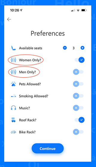 Preferences