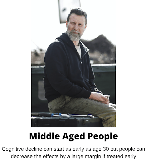 middle aged people