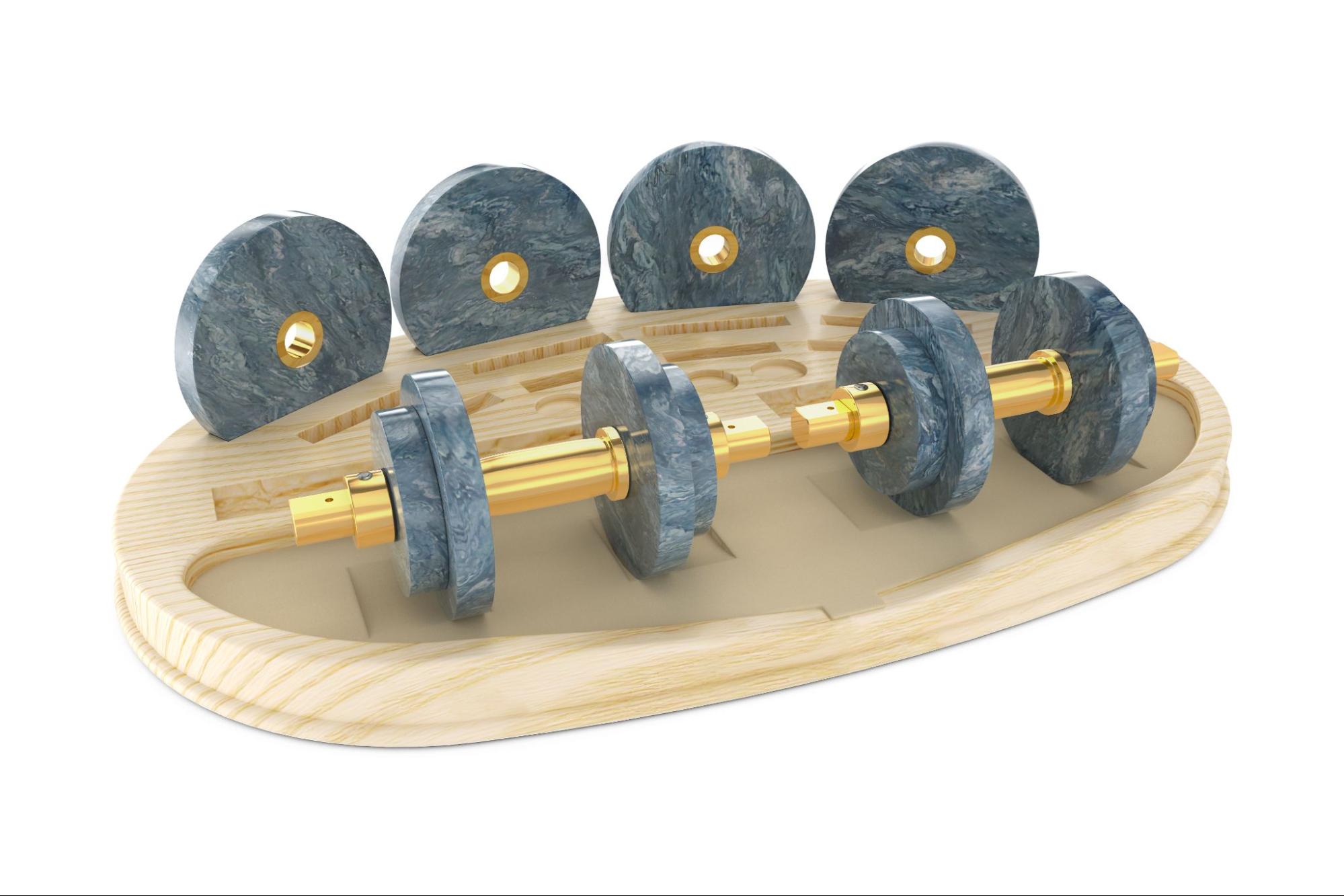 PetraBell Load-Lock dumbbell set