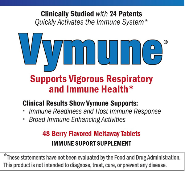 Vymune label